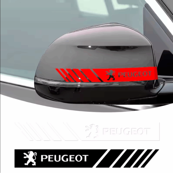 ADESIVO PARA CARRO RETROVISOR PEUGEOT - Image 2