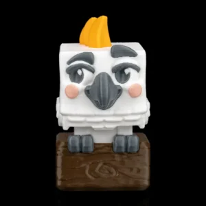 Clickatoo – Cacatua Clicável com Imã e Movimento